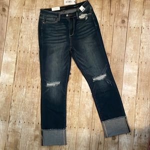 Judy Blue Straight Leg Mid Rise denim NWT